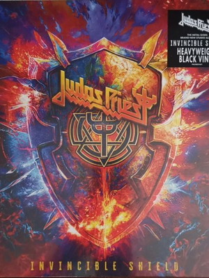 Judas Priest Invincible Shield 2xLP album brand new, metal
