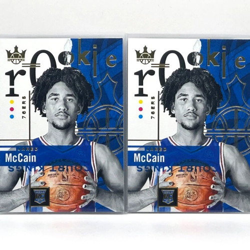 Panini Court Kings Jared McCain Rookies Level 1 76rs RC 2024-25 new