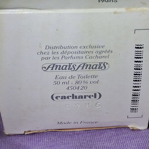Cacharel Anaïs Anaïs Eau de Toilette 50ml used vintage