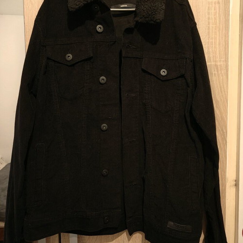 Indicode Medium Black Corduroy Jacket Like New