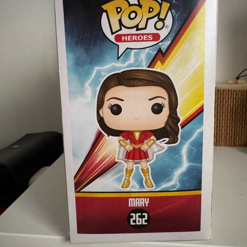 Mary Funko Pop figure from Shazam movie like new, DC