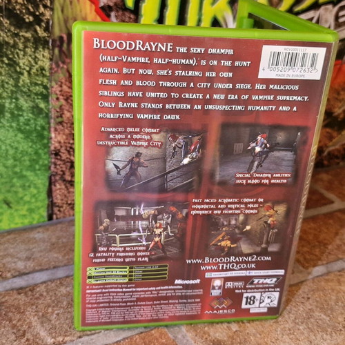 BloodRayne 2 Microsoft Xbox like new, 2004