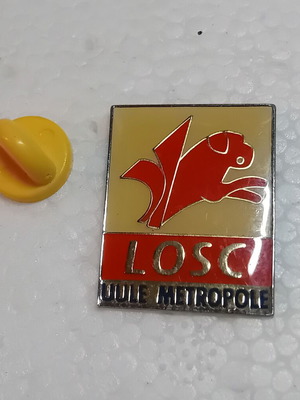 Καρφίτσα Lille Olympique Sporting Club καινούργια, γαλλικό πρωτάθλημα