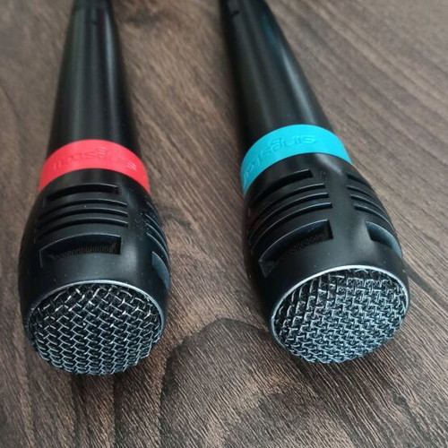 Singstar microphones for PS2 used, pair