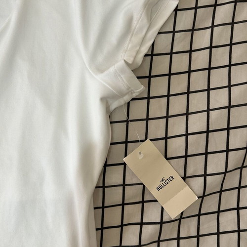 Hollister sport top new, white, size S