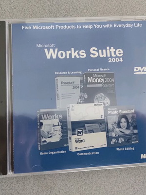 Microsoft Works Suite 2004 DVD καινούργιο