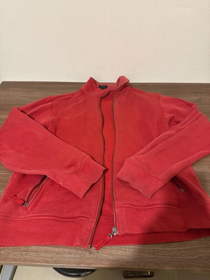 Adidas κόκκινη ζακέτα με φερμουάρ μέγεθος M μεταχειρισμένη
