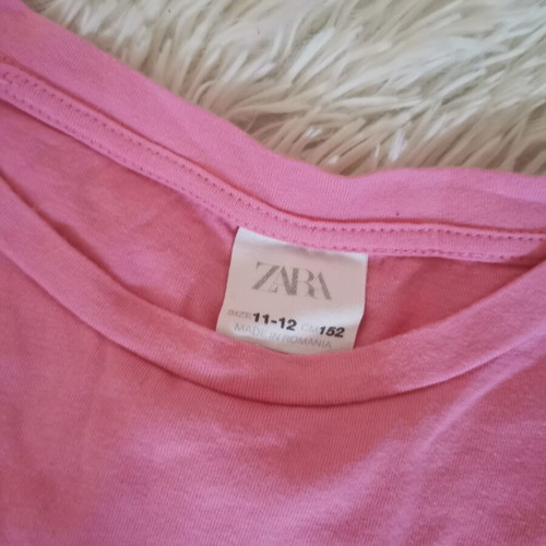 Zara pink t-shirt size 152 like new