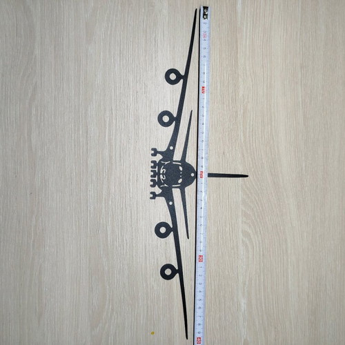 Metal Airplane A380 Airbus Wall Decor, new