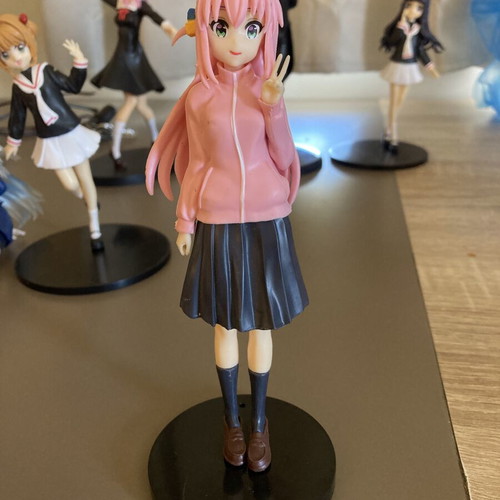 Anime figures set with Iona, Chika Fujiwara, Bocchi, Tomoyo Daidouji, Sakura Kinomoto