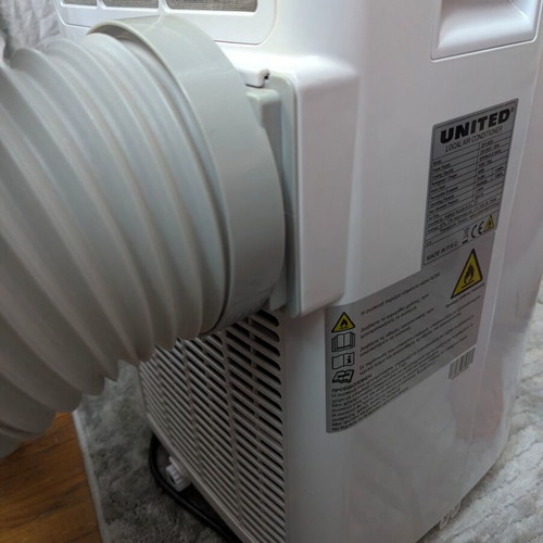 United UPC-8029 Portable Air Conditioner 8000 BTU like new, cooling only