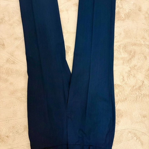 Massimo Dutti wool navy pants new, size 40 M/L