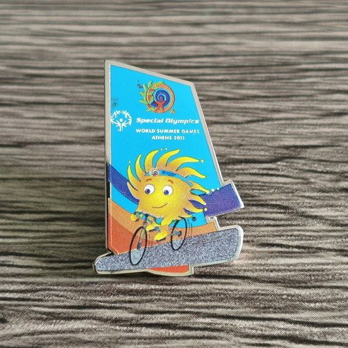 Pin Athens 2011 Special Olympics used