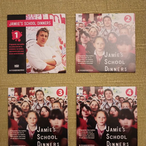 Jamie's School Dinners 4 VCD like new with subtitles