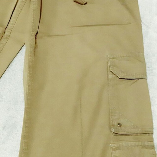 Zara cargo pants XLarge 42 cotton khaki like new