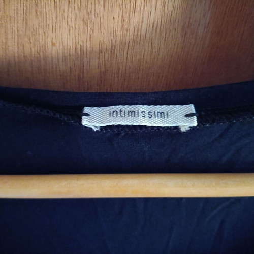 Intimissimi black mini dress with lace and sequins, like new, Small