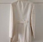 Stesa Coat Size Medium New White