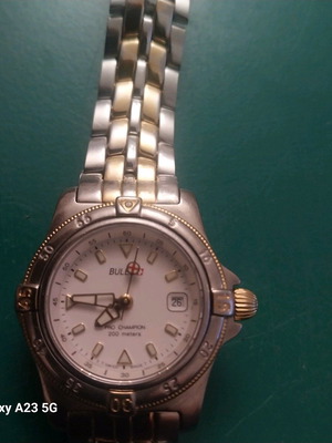 Buler Quartz women's watch like new, waterproof 200 meters