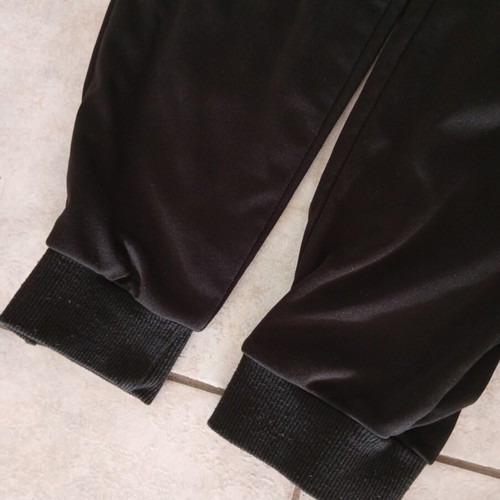 Tracksuit pants size S/M used, black