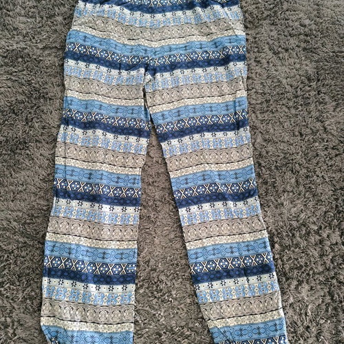 Saya pants used with blue pattern S/M