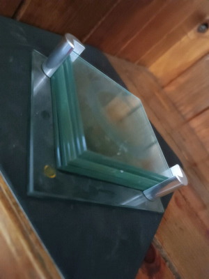 Glass coasters like new