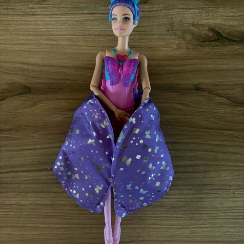 Barbie Dance and Flutter doll like new, ballerina and butterfly 2in1