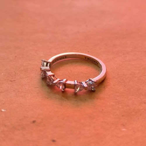 Pandora silver ring original, new