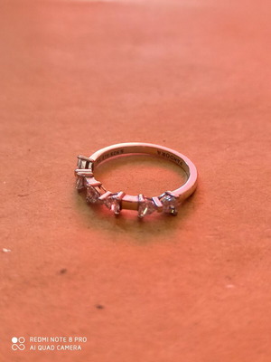 Pandora silver ring original, new