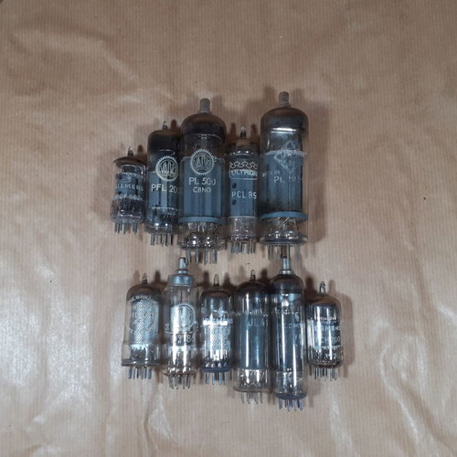 Siemens Valvo Ultron Telefunken Vacuum Tubes used