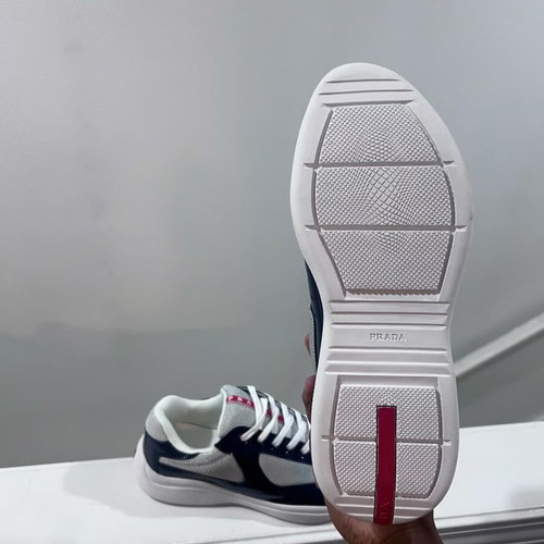 Prada Cups Blue and White Shoes new, size 42