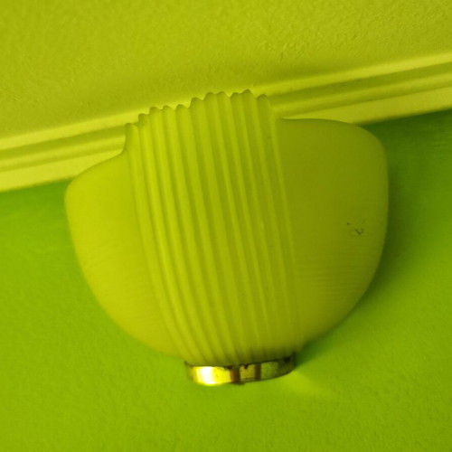 2 glass wall lamps - they have glass with sandblasting - 30 euros each - both together 50 euros