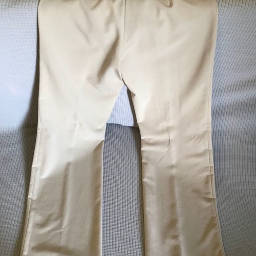 Crepe women's pants beige new Kanellis collection