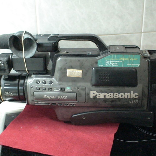Panasonic MS5 Super VHS Camera used, for parts or repair