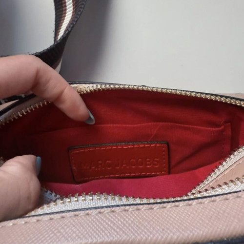 Marc Jacobs crossbody bag like new, black and pink