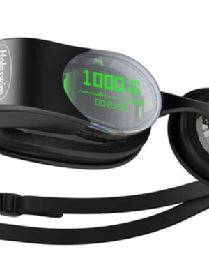 Holistic 2 Pro Smart Swim Goggles like new, black