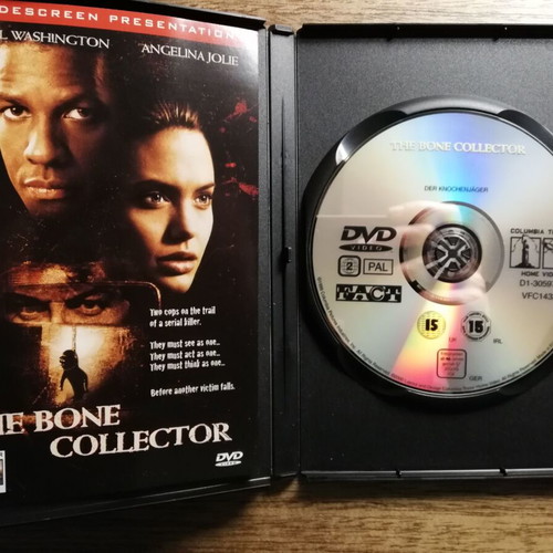 The Bone Collector DVD like new with Greek subtitles