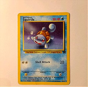 Squirtle (Team Rocket 68/82) Pokemon Card