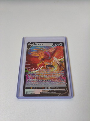 Silver Tempest Ho-Oh V NM Pokemon card