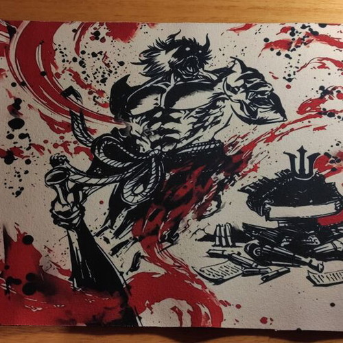 Demonic Tutor Playmat Magic the Gathering new imitation 30x60cm