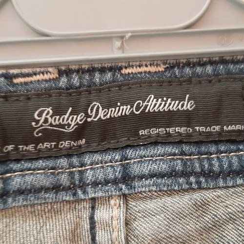 Jeans Badge women's pants like new, blue