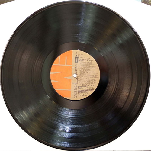 The Beatles Abbey Road vinyl record used, rock