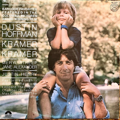 Kramer vs Kramer 1980 LP CBS used