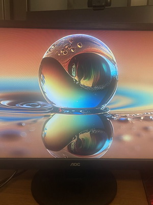 AOC M2470 Swh 24-inch LED Full HD computer monitor with sound
