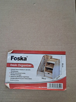 Wooden Desk Organizer new