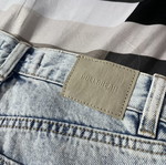 Pull & Bear Mom Jeans, size 34, blue