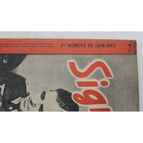 German Army Magazine Signal N.12 used 1942