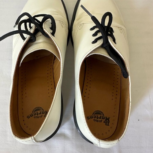 Dr. Martens shoes size 43 like new, white-cream