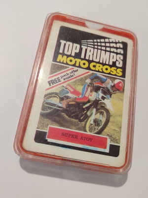 Top Trumps Υπερ Ατου 80ς μεταχειρισμένο, Motocross