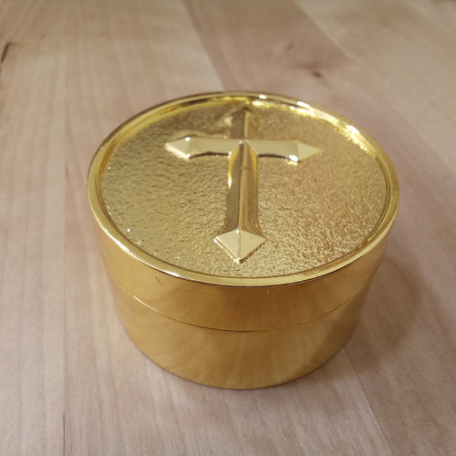 Holy Communion carrying box 4 x 2 cm new