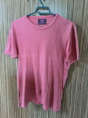 Short-sleeve shirt like new, red, size M